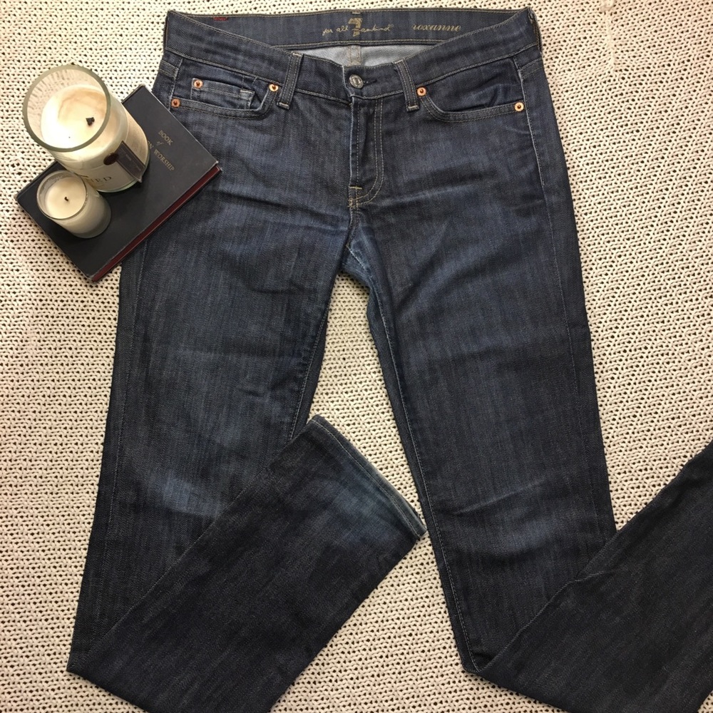 7 For All Mankind Jeans Straight Cut Size 28